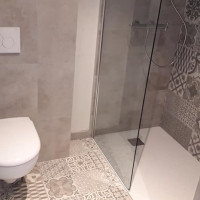 Réalisation d'une salle de bains en collaboration avec B2M
