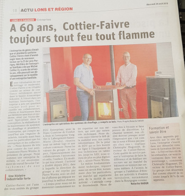 Cottier Faivre déménage !